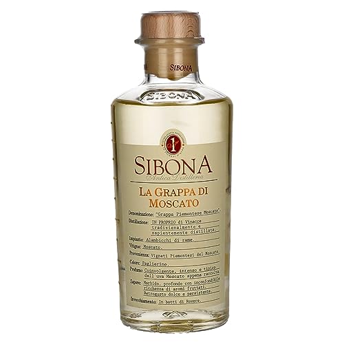 Sibona La Grappa di MOSCATO 40% Vol. 0,5l von Sibona