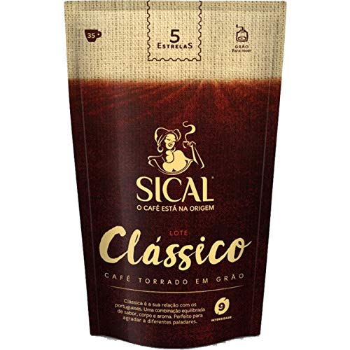 Sical, 5 Estrelas, Geröstete Kaffeebohnen, In Classic Packung, 250 g von Sical