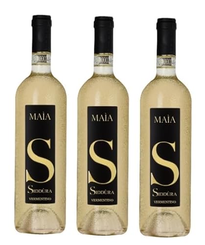 3x 0,75l - 2022er - Siddùra - Maià - Vermentino di Gallura D.O.C.G. - Sardinien - Italien - Weißwein trocken von Siddùra