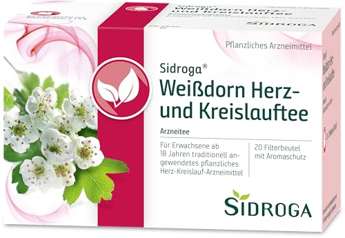 SIDROGA Weißdorn Herz- und Kreislauftee Filterbeutel 20 St. von Sidroga