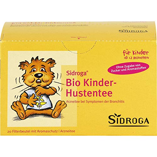 Sidroga Bio Kinder-Hustentee Filterbeutel von Sidroga