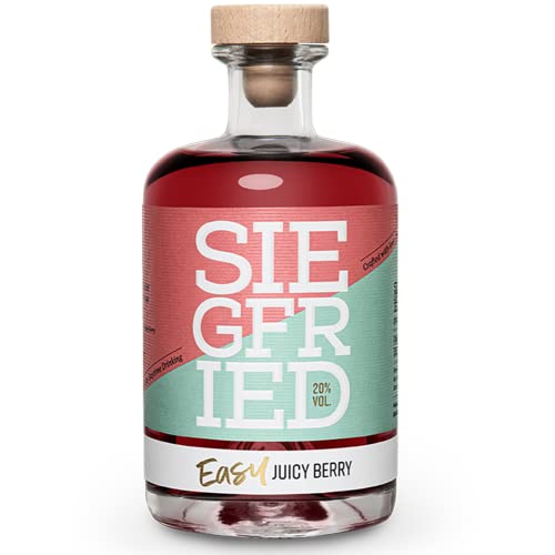 Siegfried Easy Juicy Berry | Aperitif | Sommerlich fruchtig | Echte Frucht - weniger süß | 500ml | 20% vol. von Siegfried