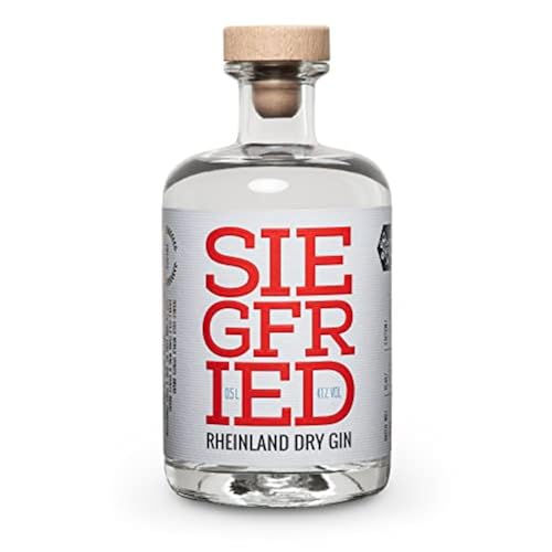 Siegfried Rheinland Dry Gin | Weltweit ausgezeichneter Premium Gin | Micro-batch Gin mit 18 Botanicals | Regionalität und Weltklasse | 41% | 500ML von Siegfried