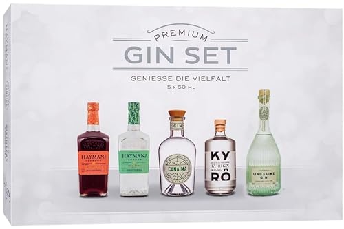 Premium Gin Tasting Set 5 x 50 ML von Sierra Madre Tasting Kits