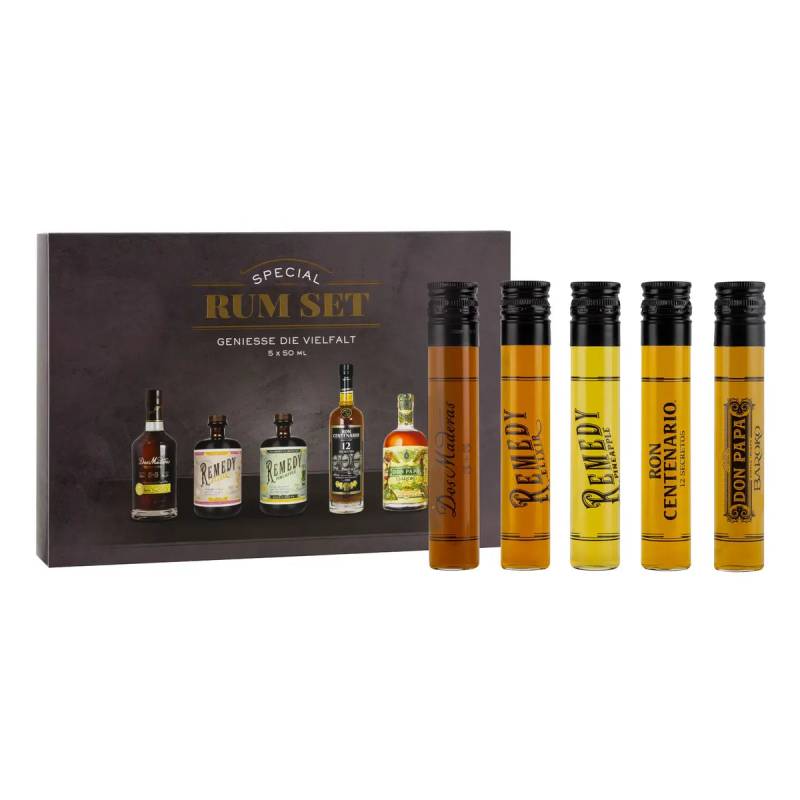 Rum Tasting Box Special 40%vol 5x 50ml von Sierra Madre