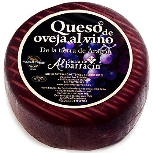 Schafskäse in Rotwein ca. 2,7 kg - Sierra de Albarracin von Sierra de Albarracin