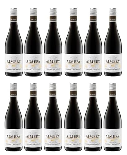 12x 0,75l - 2023er - Sieur d'Arques - Aimery - Cabernet Sauvignon - Pays d'Oc I.G.P. - Frankreich - Rotwein trocken von Sieur d'Arques