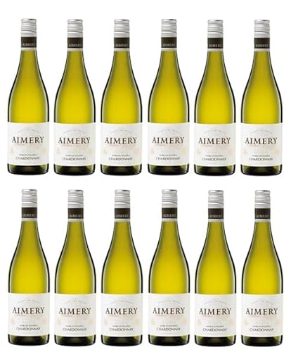 12x 0,75l - 2023er - Sieur d'Arques - Aimery - Chardonnay - Pays d'Oc I.G.P. - Frankreich - Weißwein trocken von Sieur d'Arques