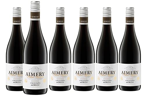 Sieur d'Arques - 6x Flaschen - Aimery Merlot 2020 von Sieur d'Arques