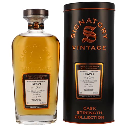 Linkwood 2012 Signatory Vintage Cask Strength Single Malt Whisky 12 Jahre alt (1x0,7l) von Signatory Vintage