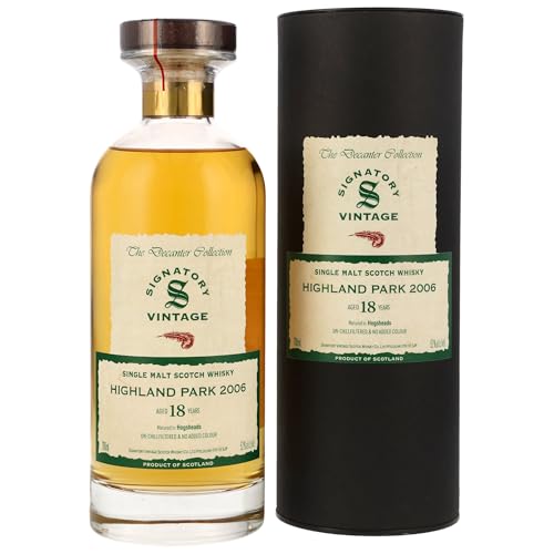 Signatory Vintage 18 Years Old HIGHLAND PARK The Decanter Collection 2006 52% Vol. 0,7l in Geschenkbox von Signatory Vintage