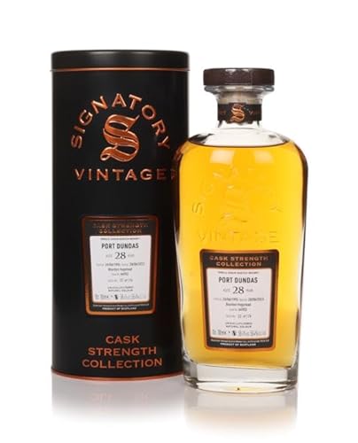 Signatory Vintage PORT DUNDAS 28 Years Old Cask Strength 1995 58,4% Vol. 0,7l in Tinbox von Signatory Vintage