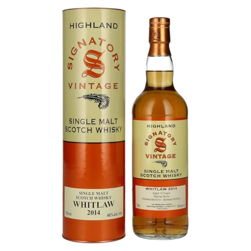 Signatory Vintage WHITLAW 10 Years Old Single Malt Scotch Whisky 2014 46% Vol. 0,7l in Geschenkbox von Signatory Vintage