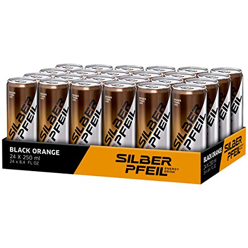 Silberpfeil Black Orange, 24er Pack (24 x 0.25 l) EINWEG von Silberpfeil