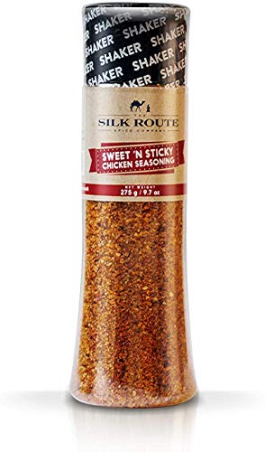 Silk Route Spice Company Süß & Klebrig Hähnchengewürz Streuer Groß - 275g von Silk Route Spice Company