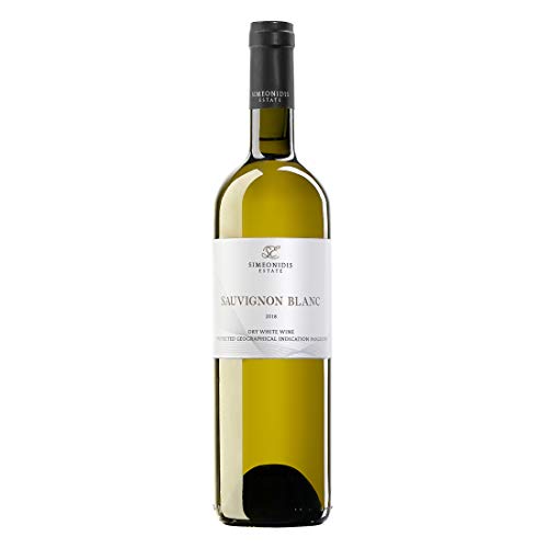 Simeonidis - Sauvignon Blanc Weiß Trocken Wein P.G.I. - Glas Flasche, 750ml von Simeonidis Estate