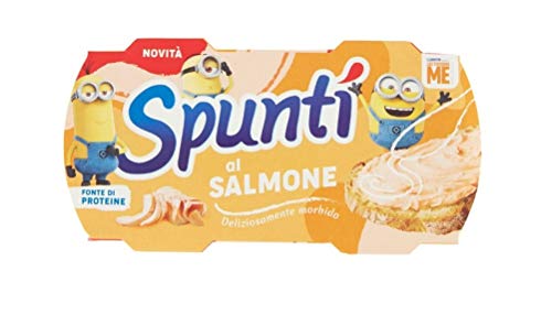 6x Simmenthal Spuntì al Salmone Lachs streichfähiges Produkt ( 2 x 84g ) Snack 100% italienisch von Simmenthal