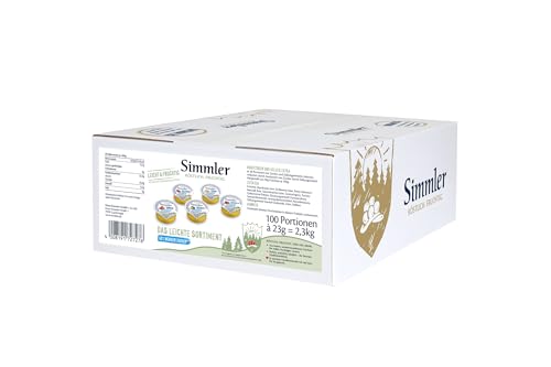 Simmler Das leichte Sortiment, zuckerreduzierte Portionen 100x23g von Simmler