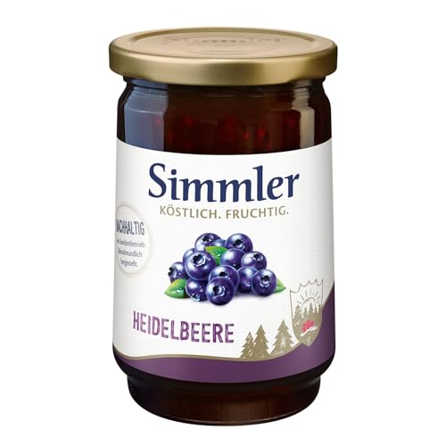 Simmler Heidelbeer-Konfitüre Extra, 450g von Simmler