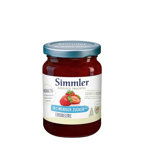 Simmler Leicht & Fruchtig Erdbeere, 215g von Simmler