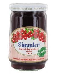 Simmler Rote Johannisbeer-Gelee Extra, 450g von Simmler