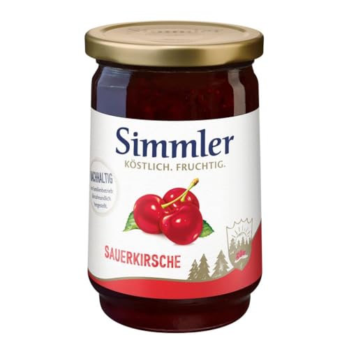 Simmler Sauerkirsch-Konfitüre Extra, 450g von Simmler