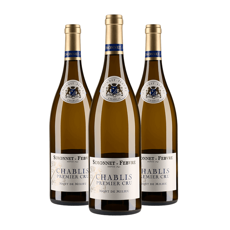 Simonnet-Febvre : Chablis 1er cru "Mont de Milieu" 2023 von Simonnet-Febvre