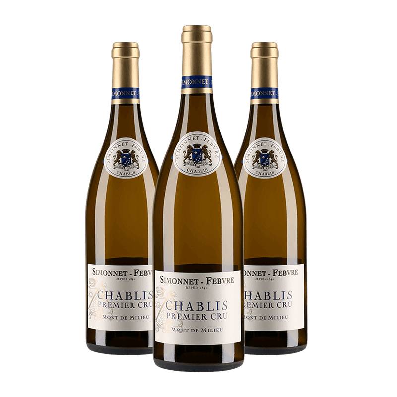 Simonnet-Febvre : Chablis 1er cru "Mont de Milieu" 2023 von Simonnet-Febvre