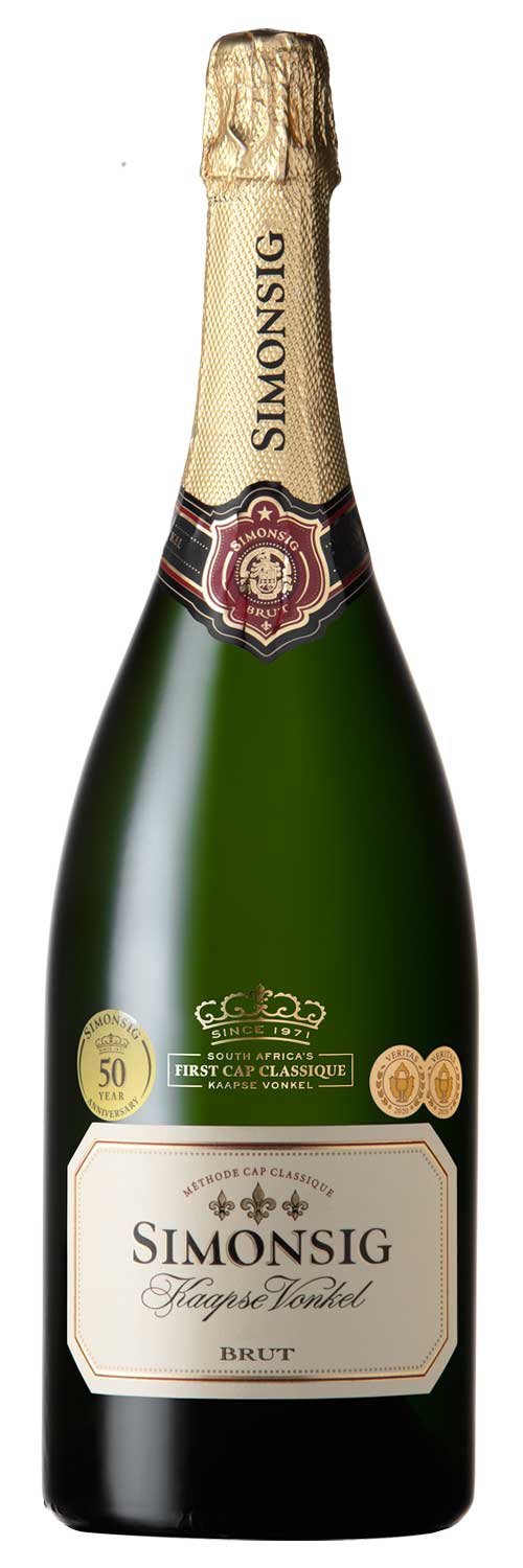 Simonsig Kaapse Vonkel Brut 2018 MAGNUM von Simonsig