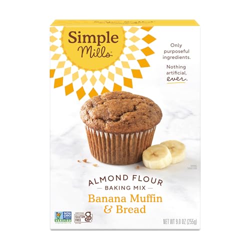 Simple Mills Gluten Free Banana Muffin Mix, 9 Ounce by Simple Mills von Simple Mills