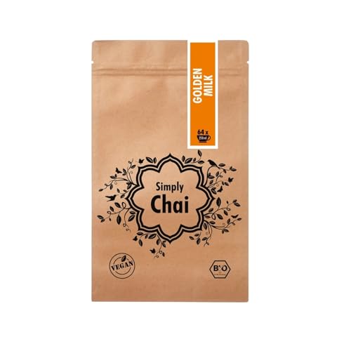 Simply Chai „Golden Milk“ Bio Chai-Tee 1000 g Beutel von Simply Chai