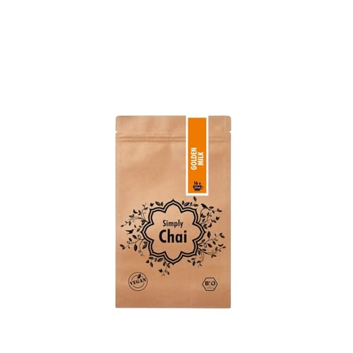 Simply Chai „Golden Milk“ Bio Chai-Tee 250 g Beutel von Simply Chai