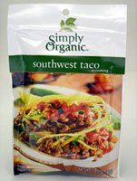 Simply Organic Southwest Taco Gewürzmischung, 36 ml von Simply Organic