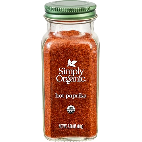 anic Organic Hot Paprika, 2.86 OZ von Simply Organic