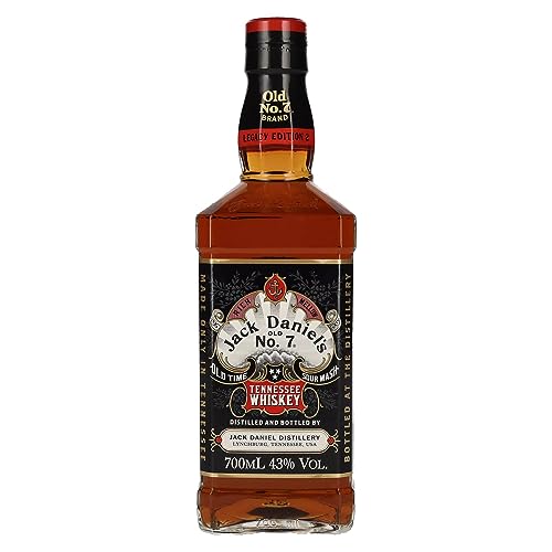 Jack Daniel's Sour Mash Tennessee Whiskey LEGACY EDITION No. 2 - BLACK DESIGN 43% Vol. 0,7l von Sinergia