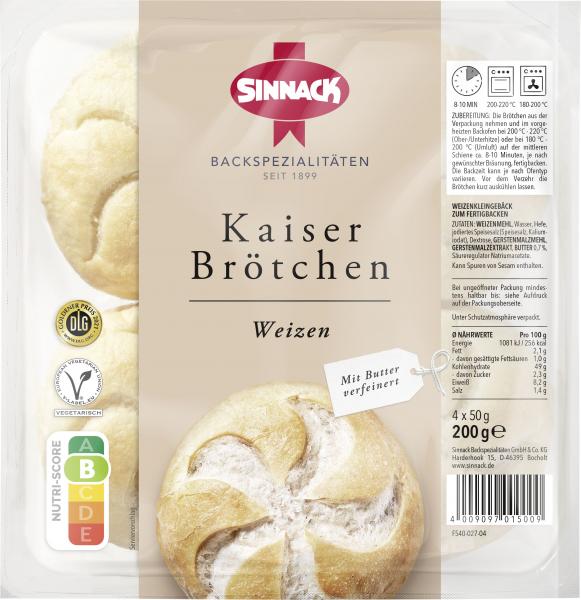 Sinnack Kaiserbrötchen von Sinnack