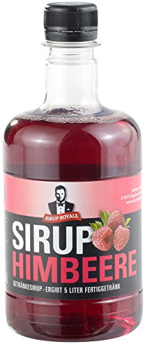 Sirup Royale mit Himbeer-Geschmack, 0,5 Liter, PET-Flasche von Sirup Royal