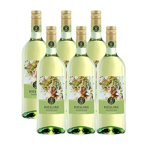 Sittmann Riesling halbtrocken (6 x 1,0l) von Sittmann