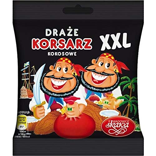 Skawa Kokos-Dragees ''Korsarz XXL Draze'' 130g von Skawa