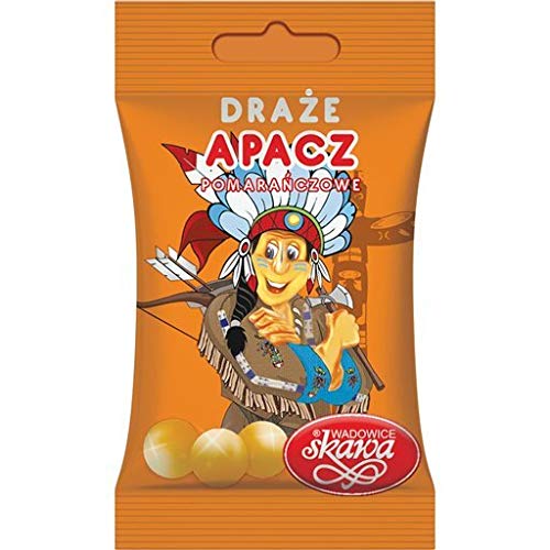 Skawa Orange-Dragees ''Apacz Draze'' 70g von Skawa