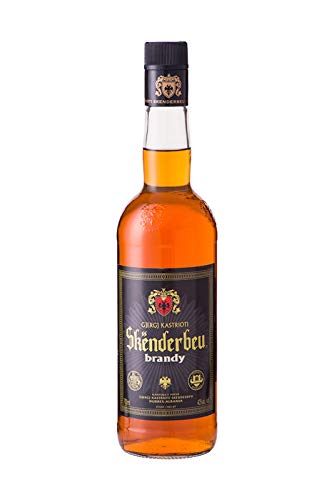 Skenderbeu Gjergj Kastrioti Weinbrand aus Albanien traditioneller Bergamot Mandel 0.7 L von Skenderbeu Konjak