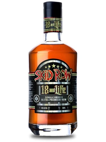 SKID ROW 18 and Life 35th Anniversary Ultra Premium Rum 45% Vol. 0,7l von Skid Row