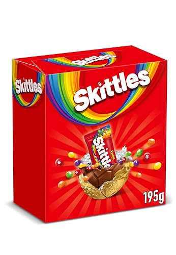 Skittles Grosses Ei Schokolade, 195g von Skittles