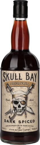 Skull Bay Dark Spiced Rum 37,5% Vol. 0,7l von Zeelec