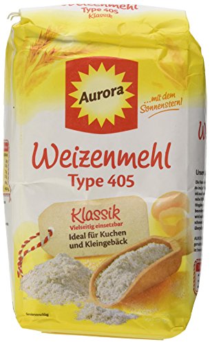 Aurora Sonnenstern Weizenmehl Typ 405, 1 kg von Skyvov