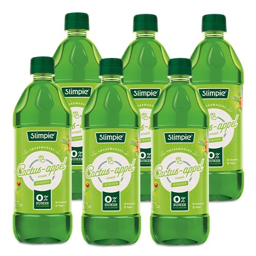 Slimpie - Kaktus Apfel Limonaden-Sirup - 6x 650ml von Slimpie