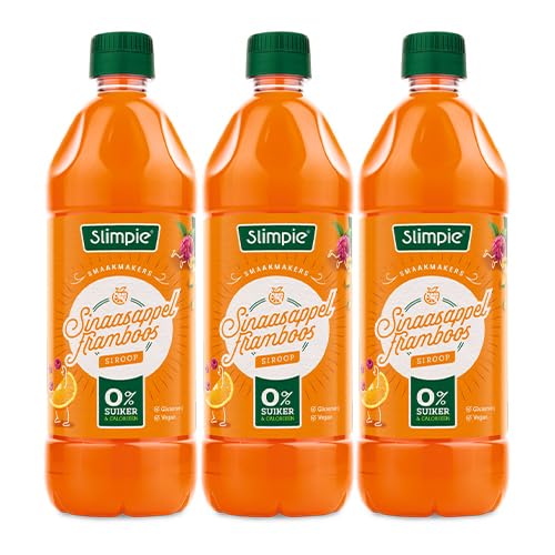 Slimpie - Orange Himbeere Limonaden-Sirup - 3x 650ml von Slimpie