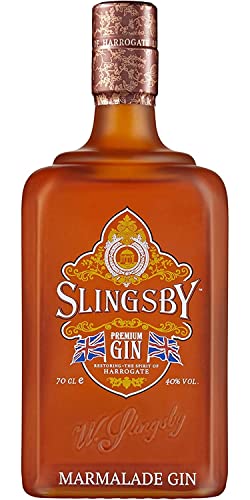 Slingsby Marmelade Gin - Preisgekrönter Gin mit botanischen Produkten aus der Region, verfeinert mit Yorkshire Orangenmarmelade - 0,7L (40% Vol) von Slingsby