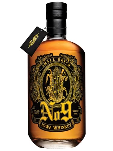 Slipknot No.9 Iowa Bourbon Whiskey (1 x 0.7l), 21217A von Slipknot