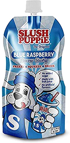 Slush Puppie Beutel, Blau, Himbeere, 6 Stück von Slush Puppie